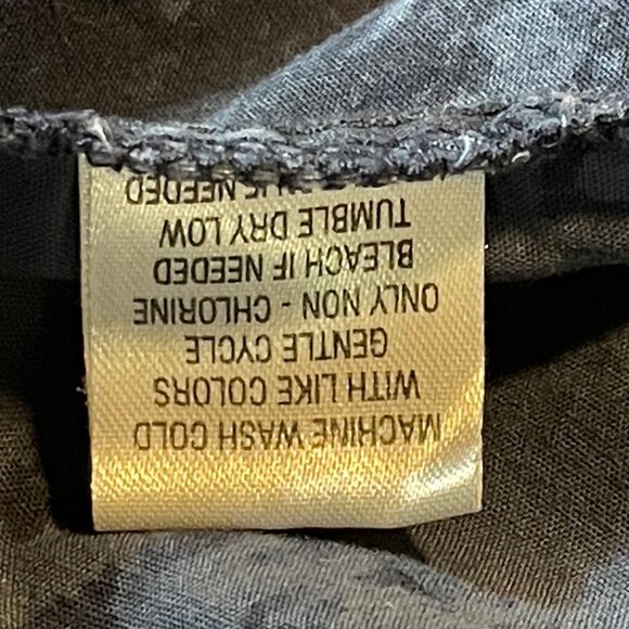 Black Jack Kids Hooded Button-Up Shirt Camo Print L (10/12) 100% Cotton Blue - Picture 4 of 7